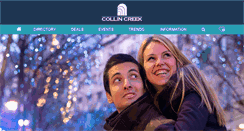 Desktop Screenshot of collincreekmall.com